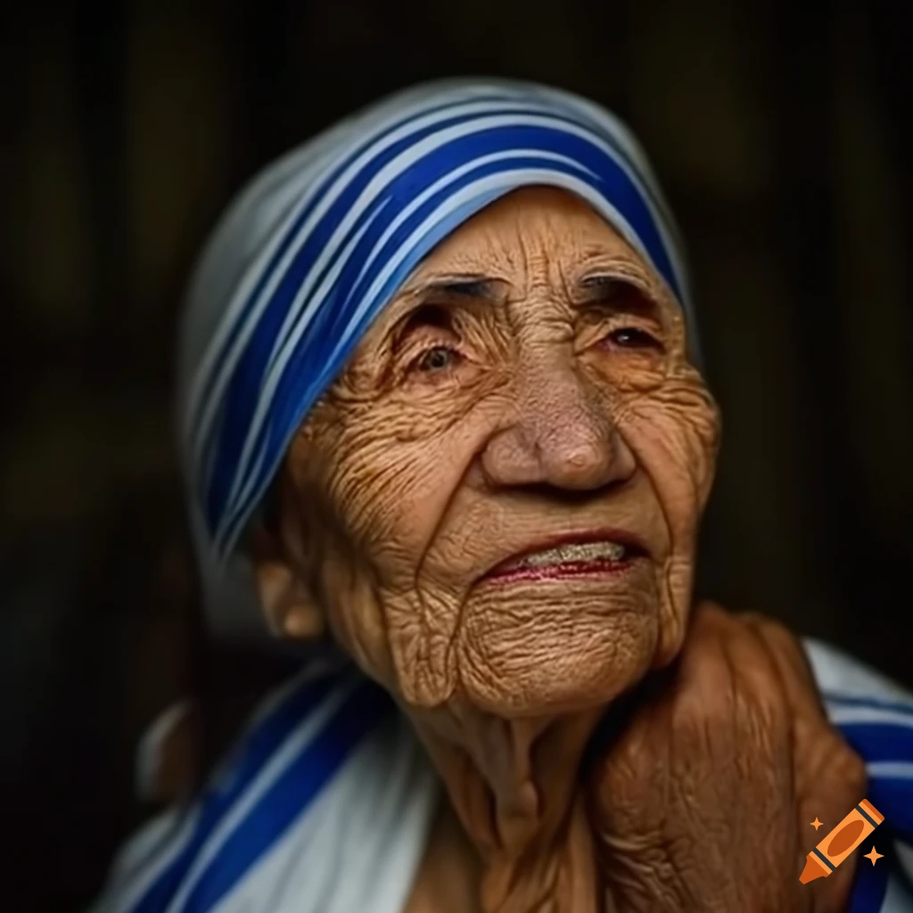 portrait of Mother Teresa