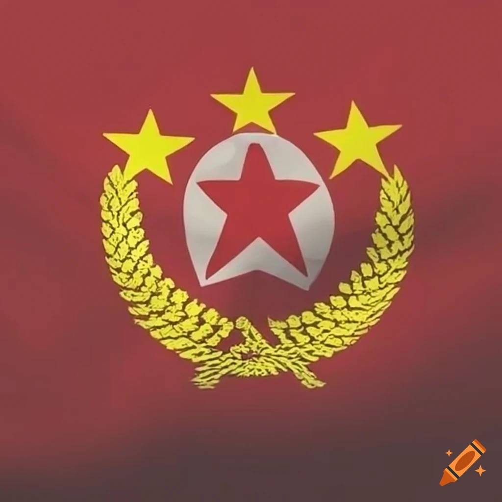 Flag of the american state denya on Craiyon