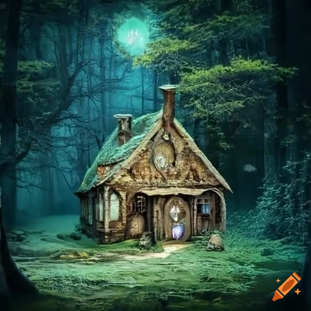 Enchanting Fairy Cottage in the Middle of the Forest - Music & Ambience  🌺🍄✨ 