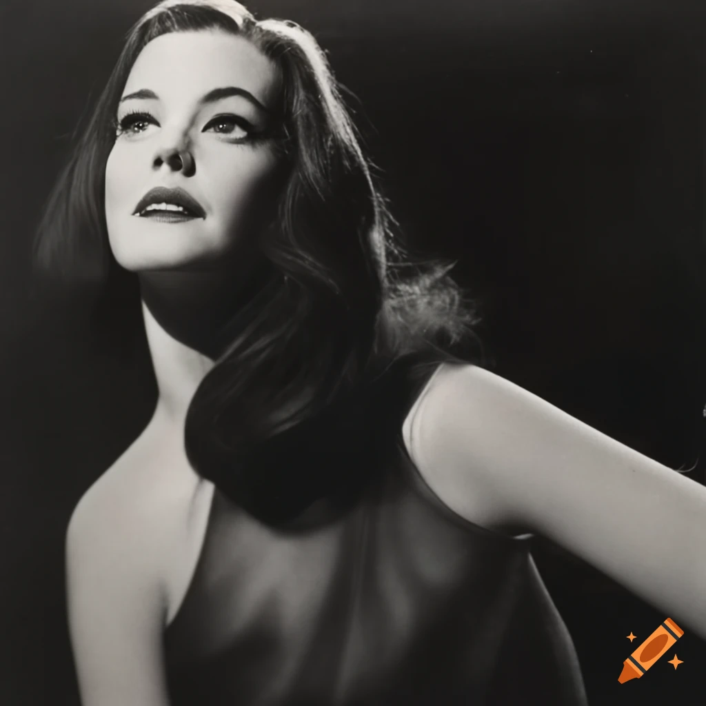 Vintage image of liv tyler in the 1950s on craiyon