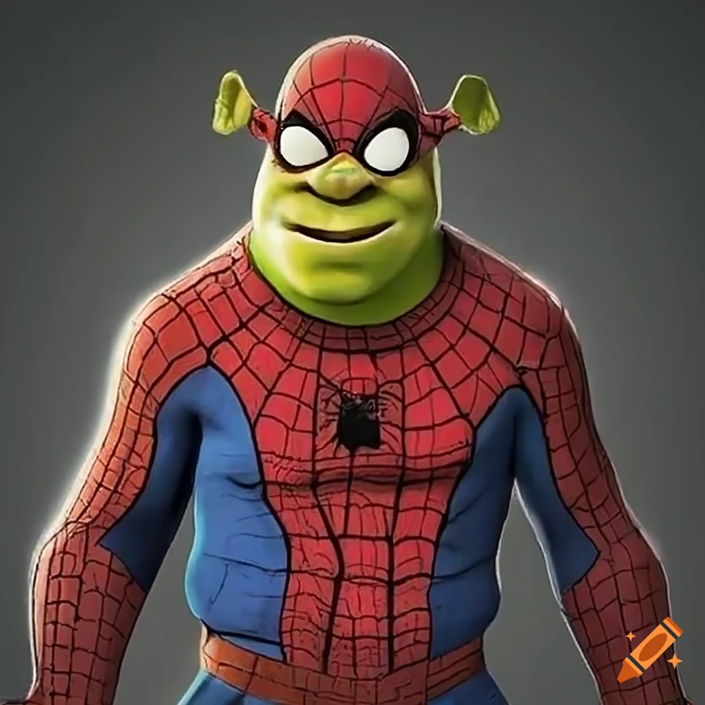 Shrek referências 😂 #shrek #spiderman #lordoftherings