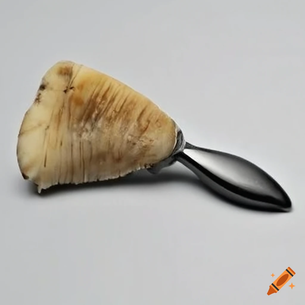 ancient shark tooth and shell shaving razor