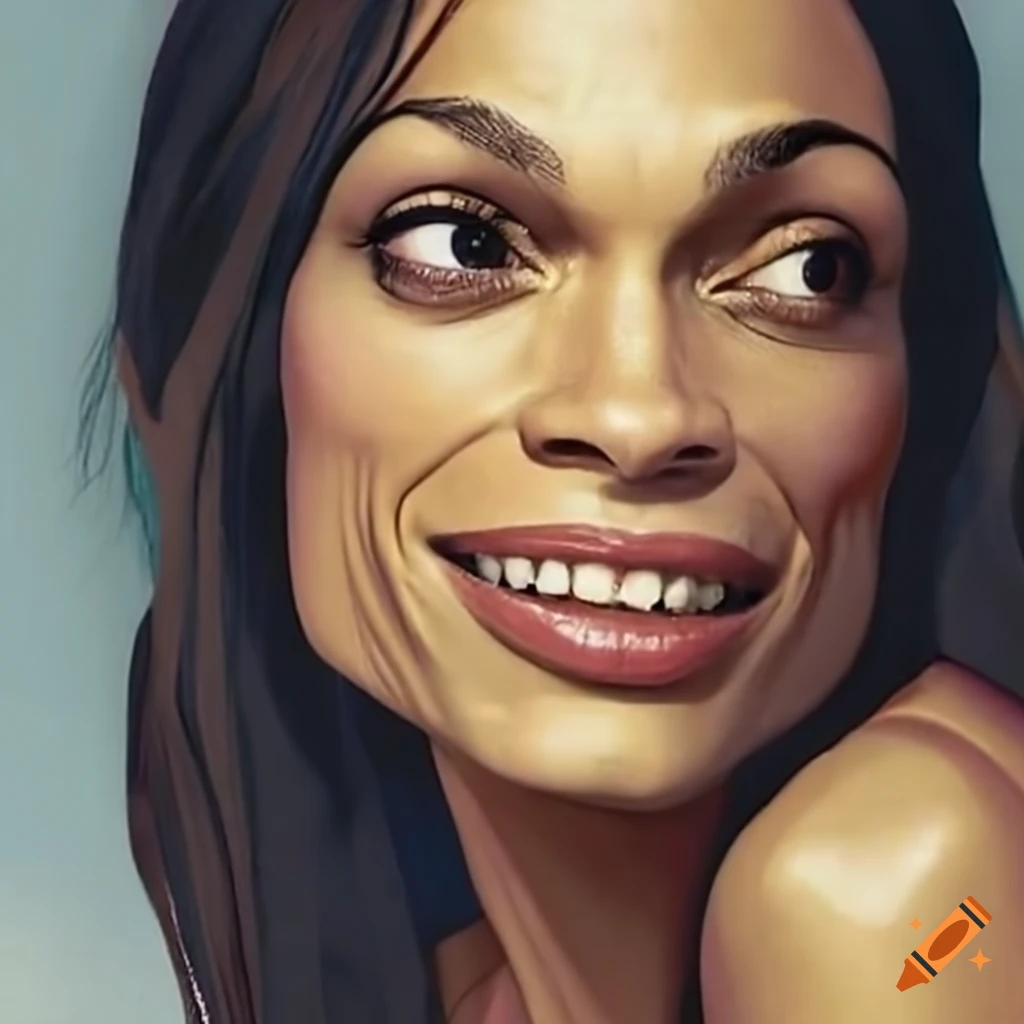 Portrait of rosario dawson