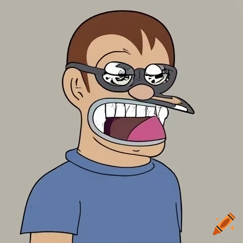 Jeanclaude van damme in a cartoon character form on Craiyon