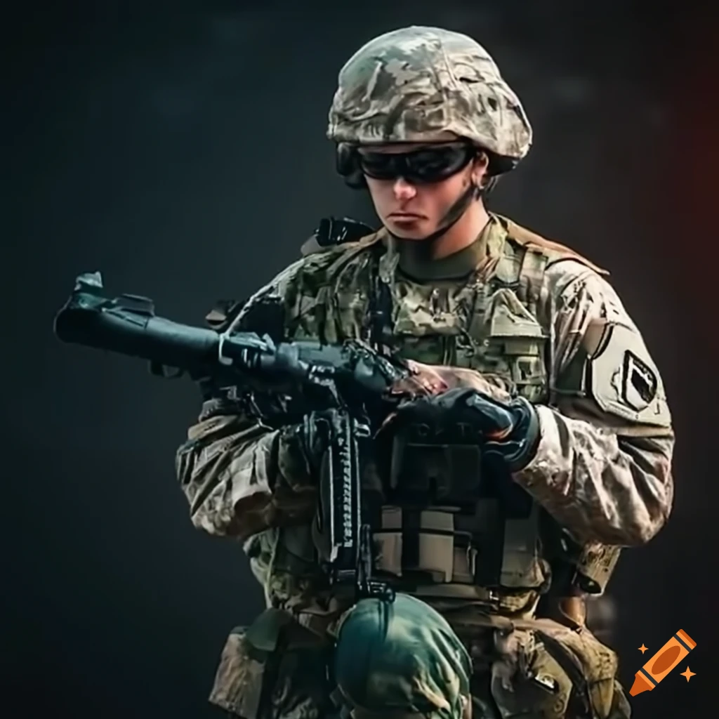 image depicting a US Army soldier