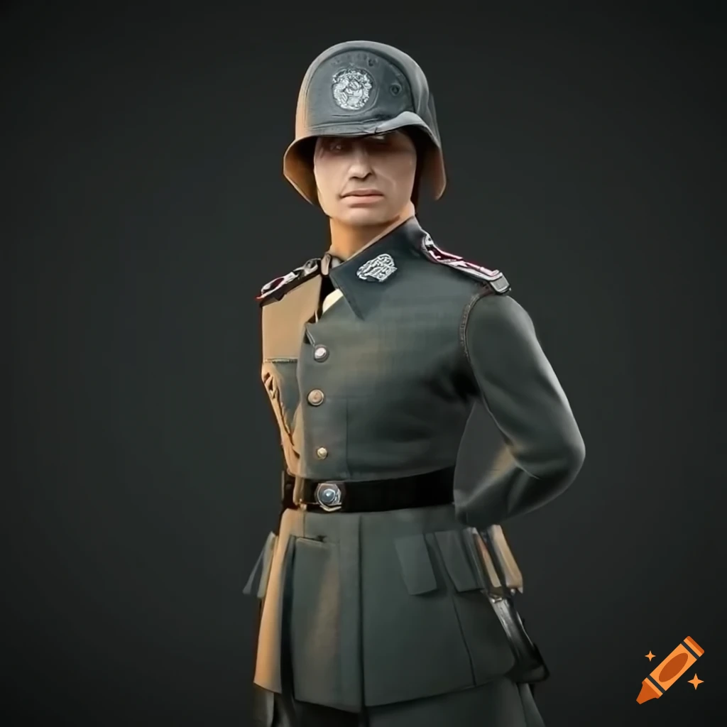 WW2 German Uniform in 4K
