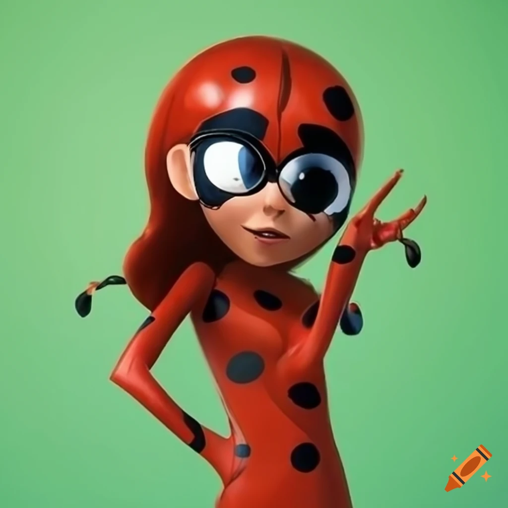 Ladybug Ppl Illustration of a ladybug person on Craiyon