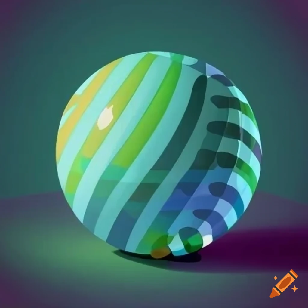 colorful cartoon pattern with balls