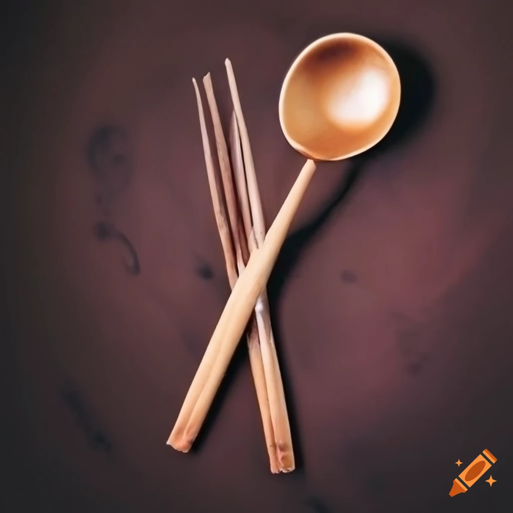 edible spoons and chopsticks