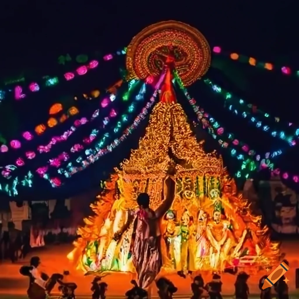 dussehra-festival-celebration-in-india-on-craiyon