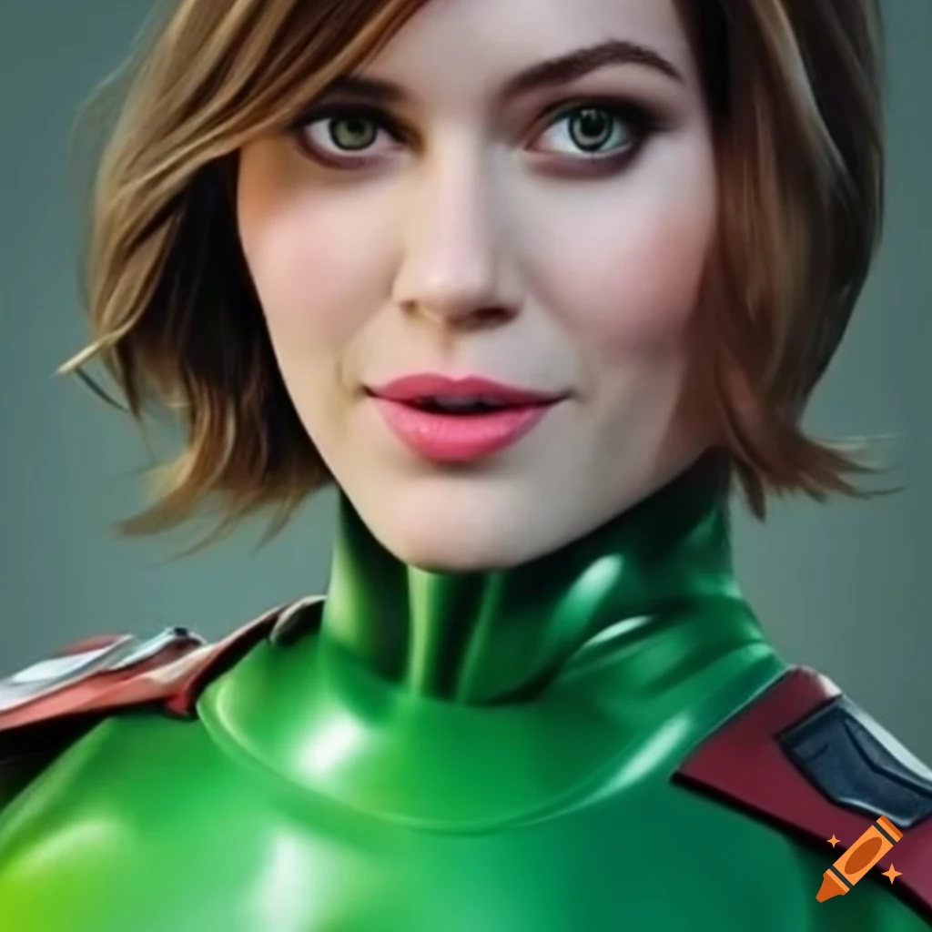 Mary elizabeth winstead as rogue in accurate cosplay on Craiyon