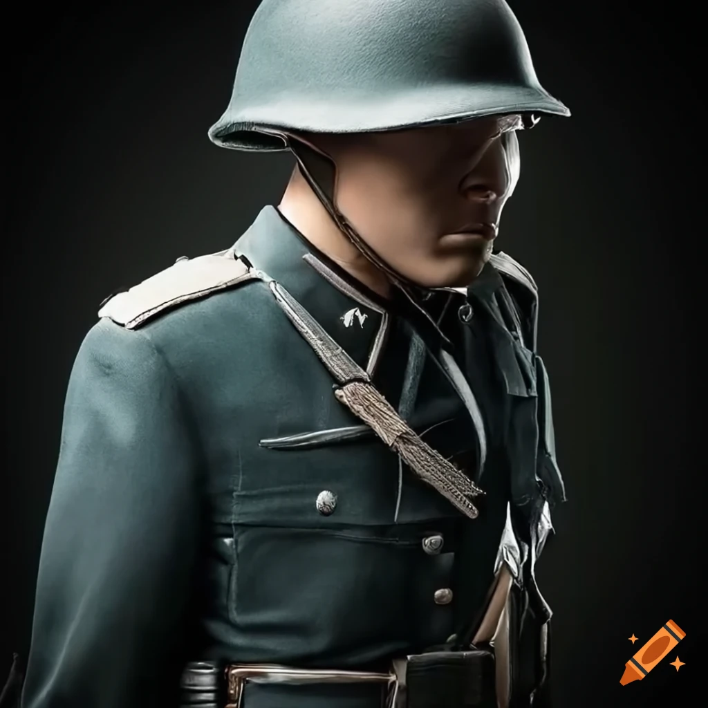 detailed image of a WW2 German soldier's uniform
