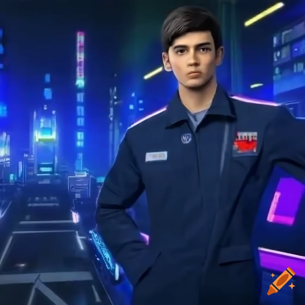 brave crewmember aboard a spaceship