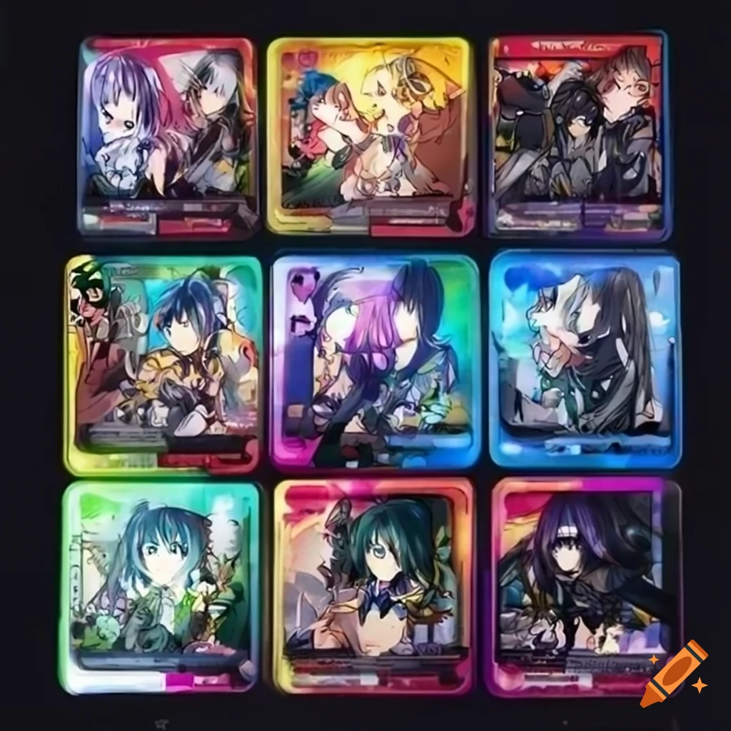 Collection Anime Cards, Game Collection Cards