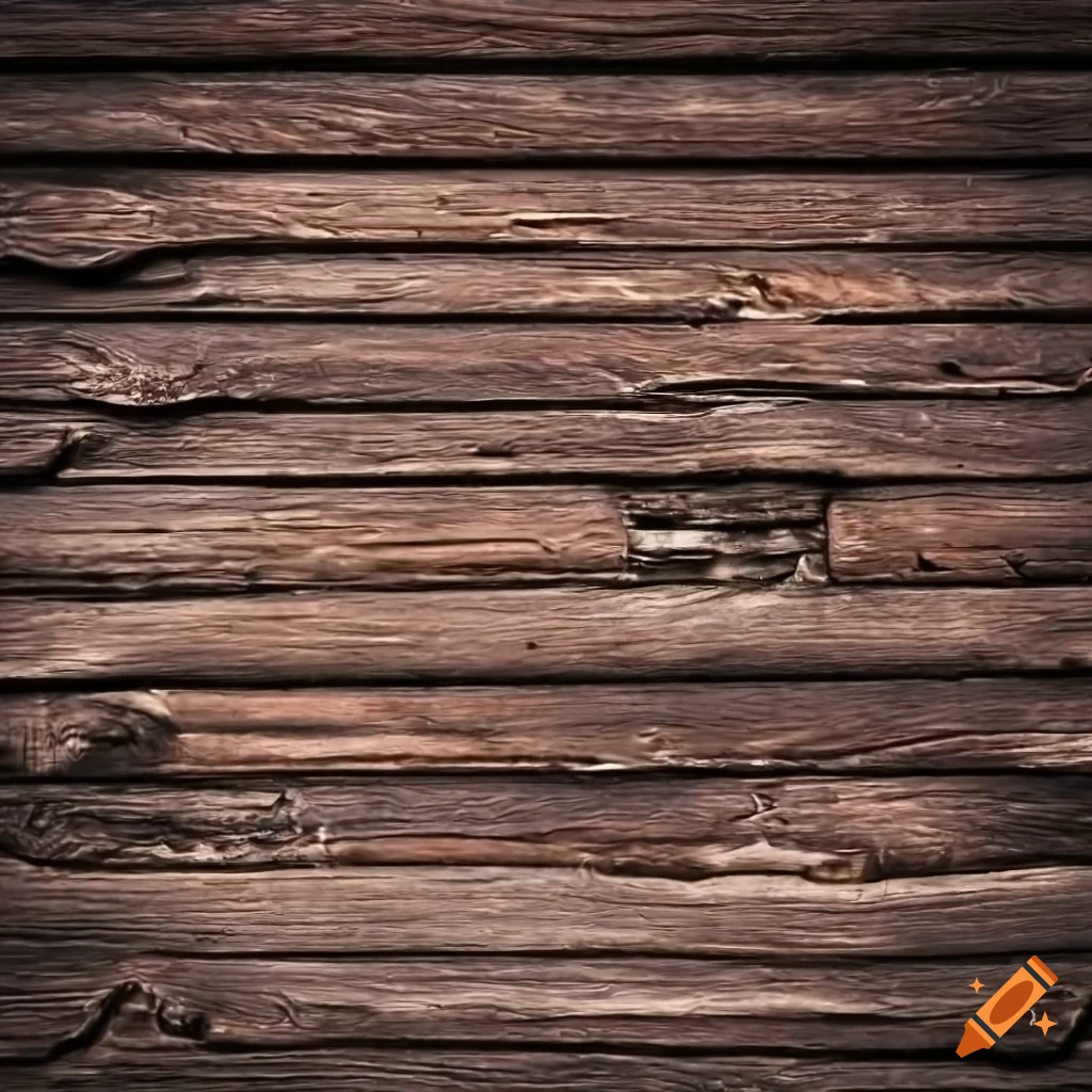 texture of an abandoned wooden house wall