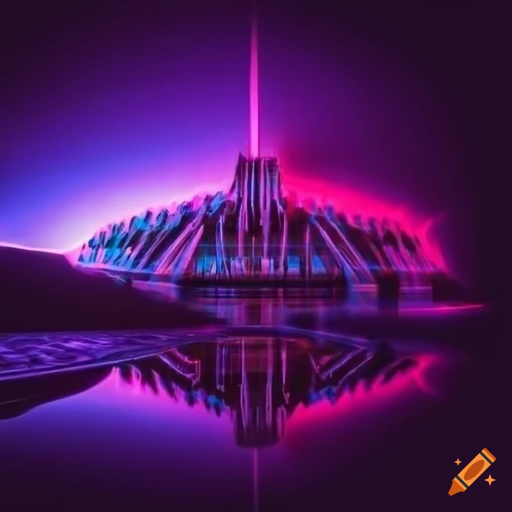 Psychedelic Techno Light Show In An Eastern European Club On Craiyon