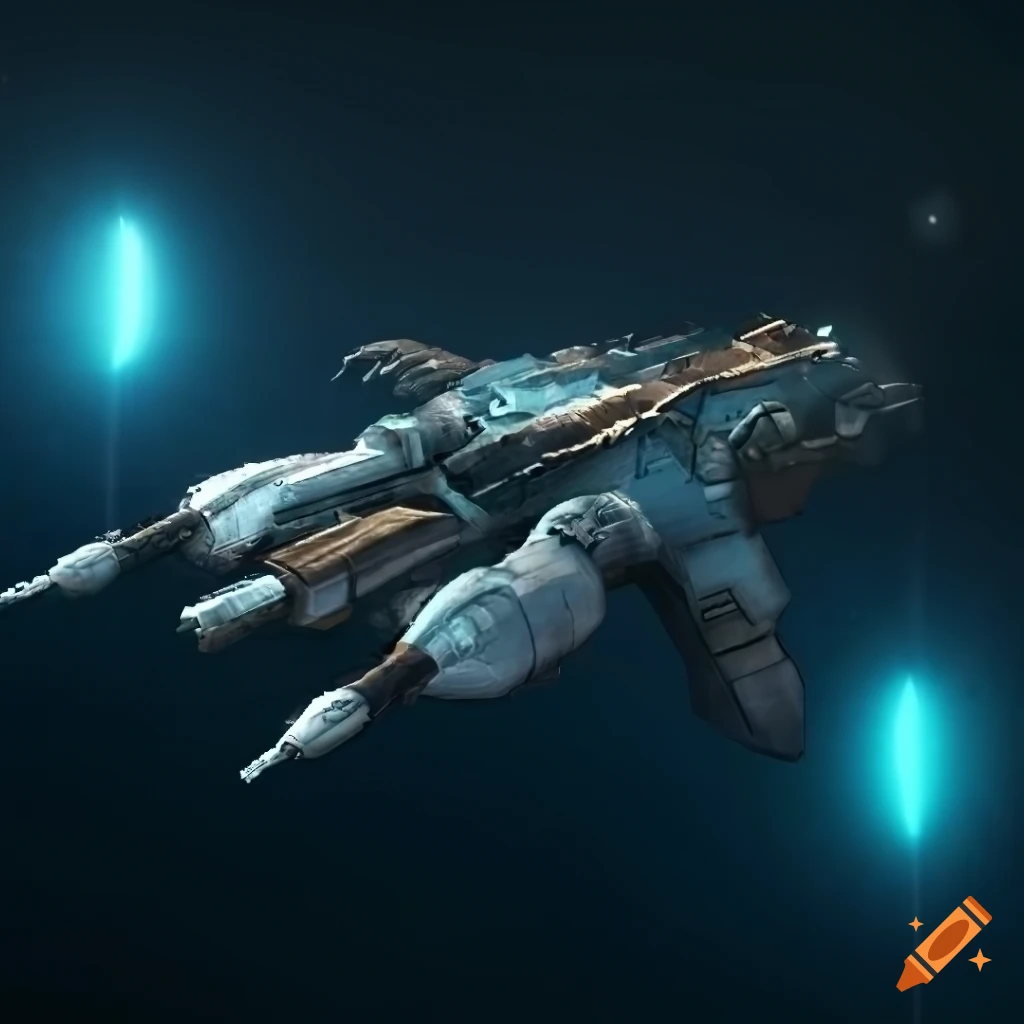 Small spaceship from online game