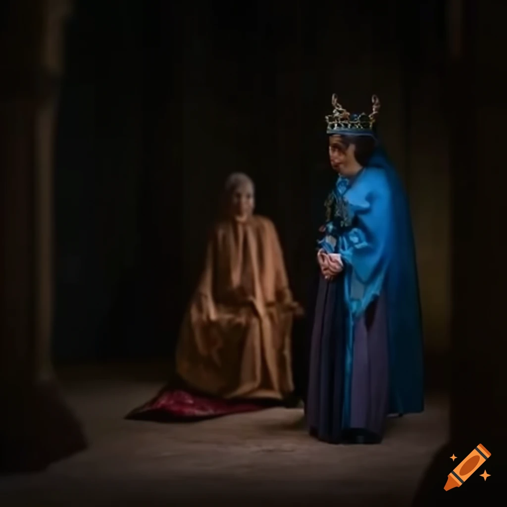 image of a wise elderly woman giving advice