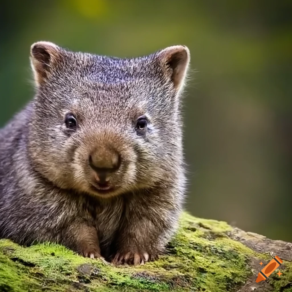 image of a cute wombat
