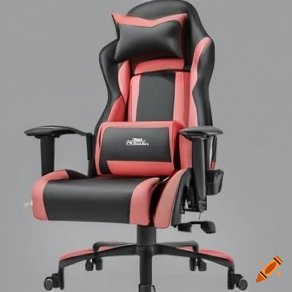 Comfortable gaming chair on Craiyon