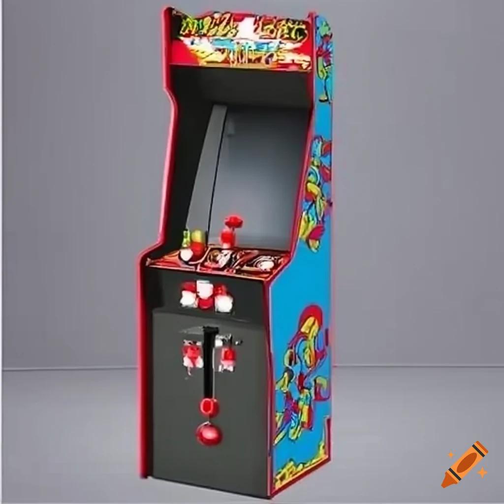 Image of traditional arcade games
