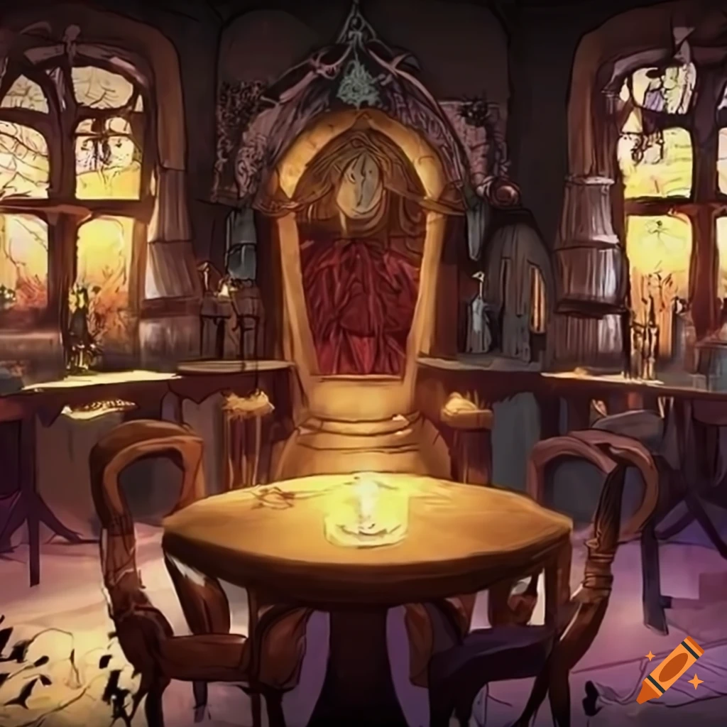 Fantasythemed cocktail bar on Craiyon