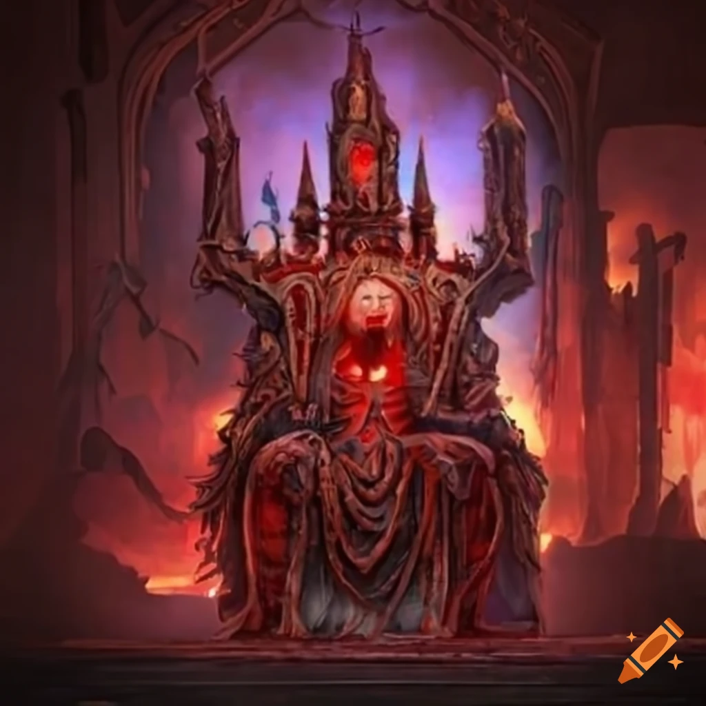 image of blood altar in a video game
