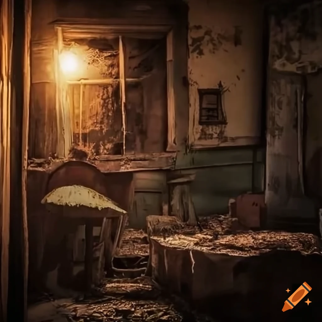 creepy inn at night with a Scream Inn sign
