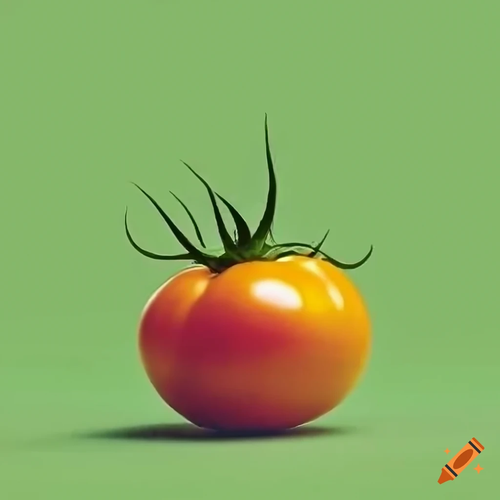 Perfect tomato close-up