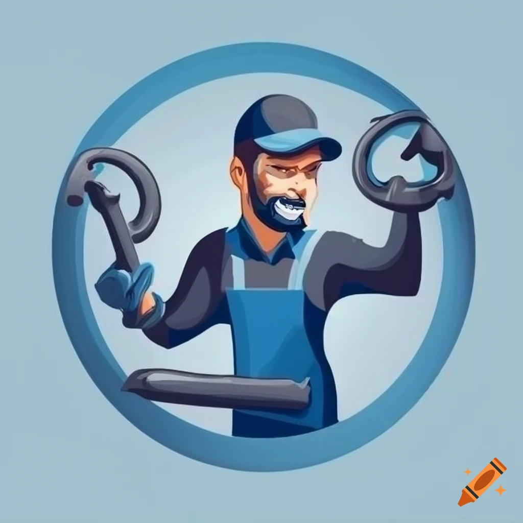 Reliable automotive mechanic shop logo on Craiyon