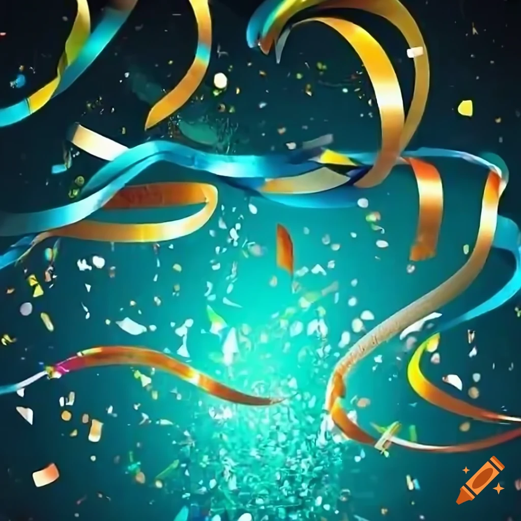 Colorful Abstract Background With Carnival Party Theme On Craiyon