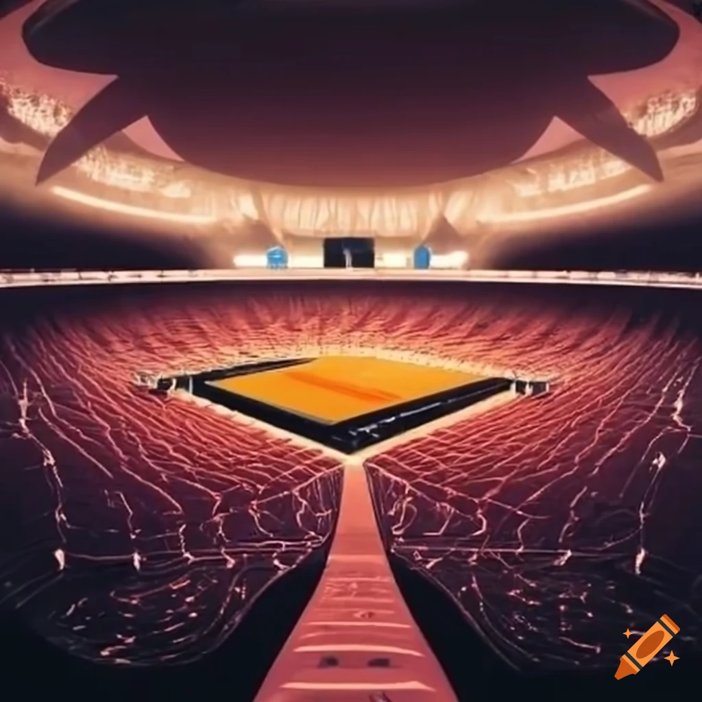 Image of innovative spleef arenas on Craiyon