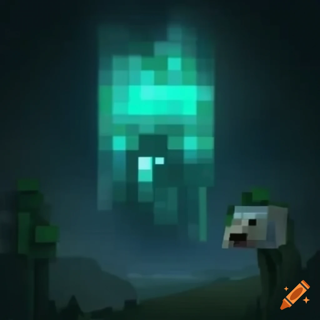 Minecraft Screenshot On Craiyon
