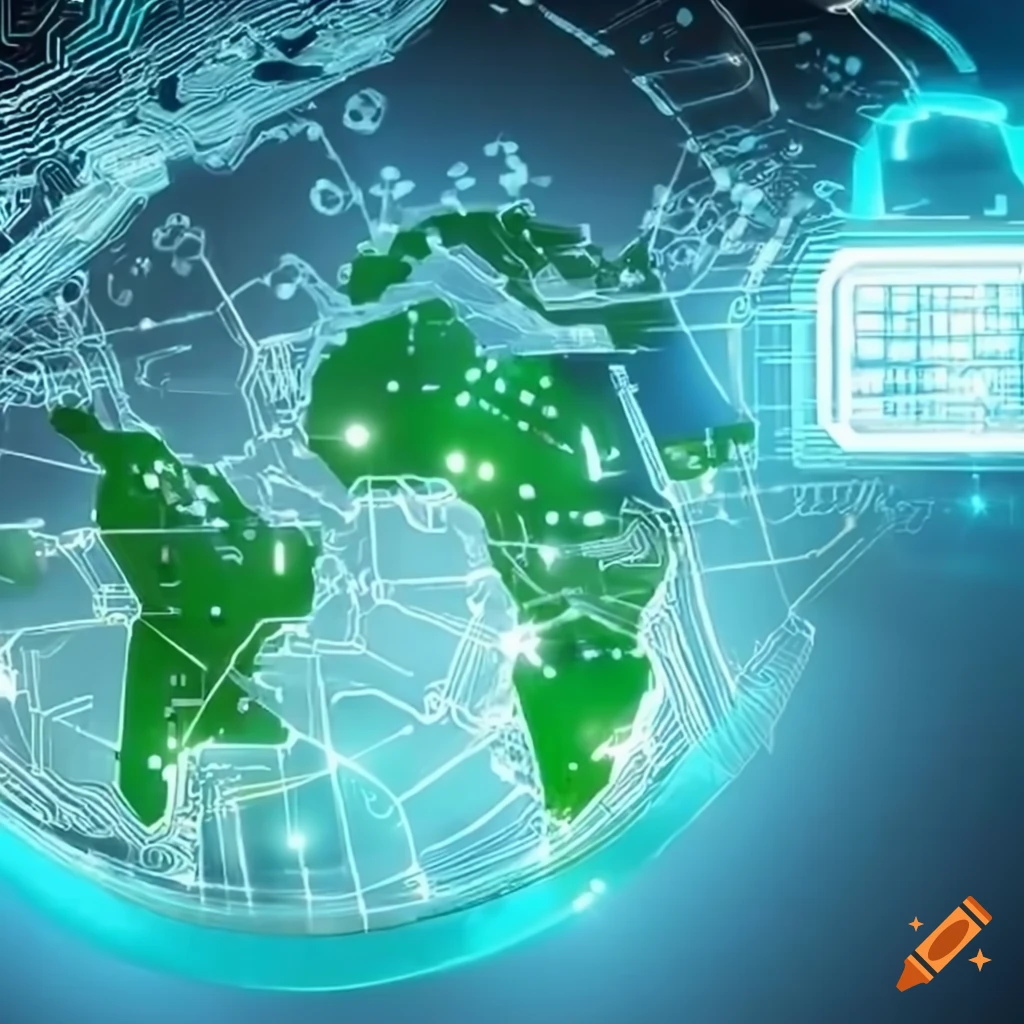 green AI and development concept