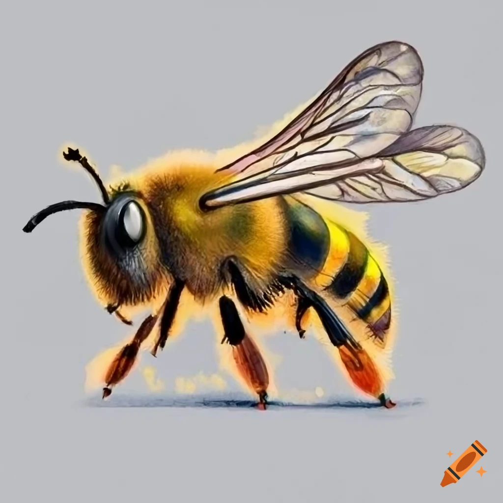Bee Drawing graphics, bee, honey Bee, insects png | PNGEgg-saigonsouth.com.vn