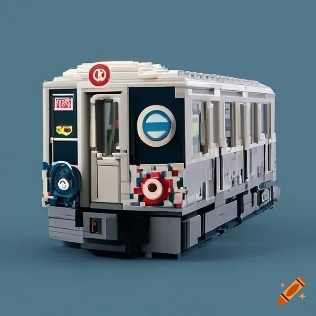 Lego MTA train