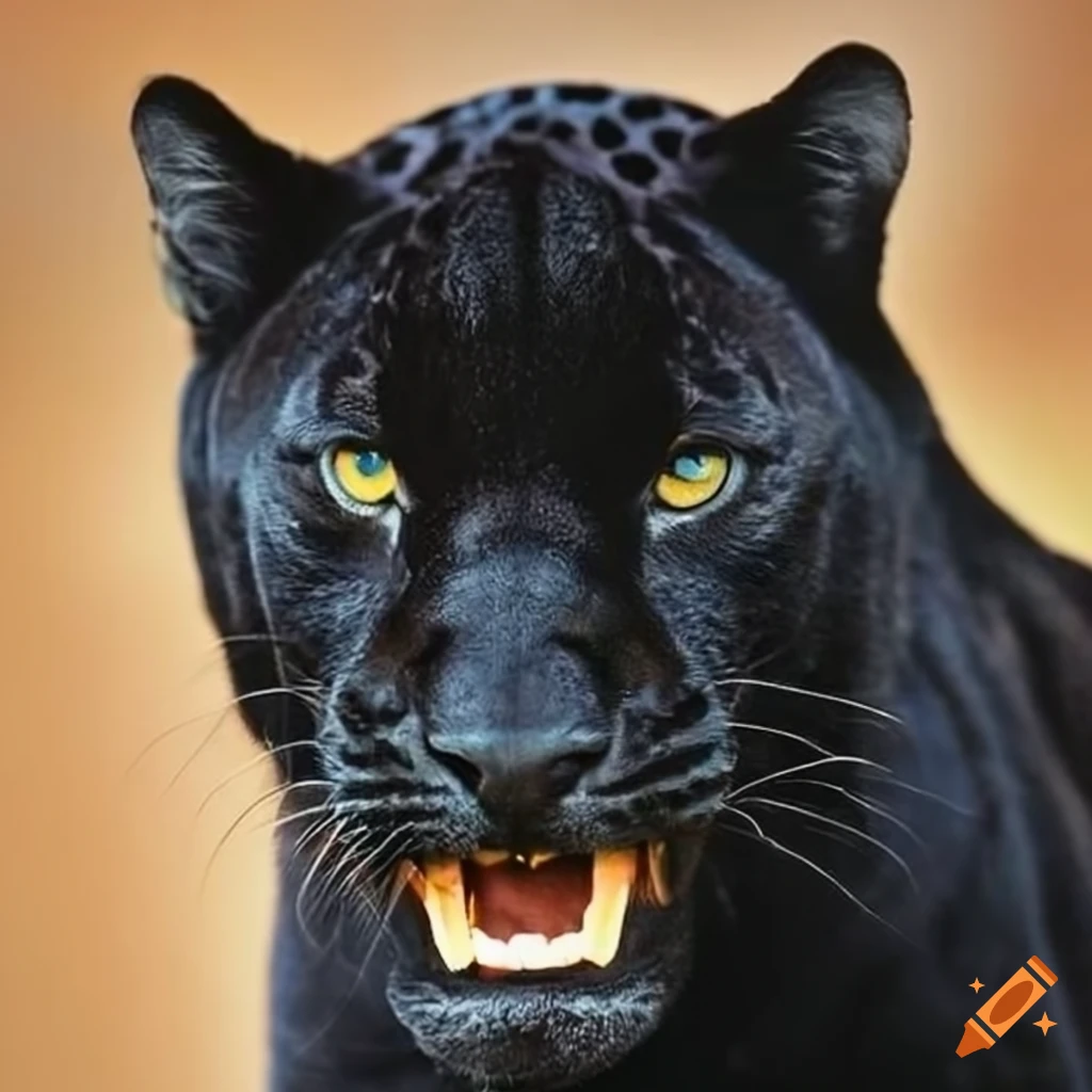 black jaguar in the wild