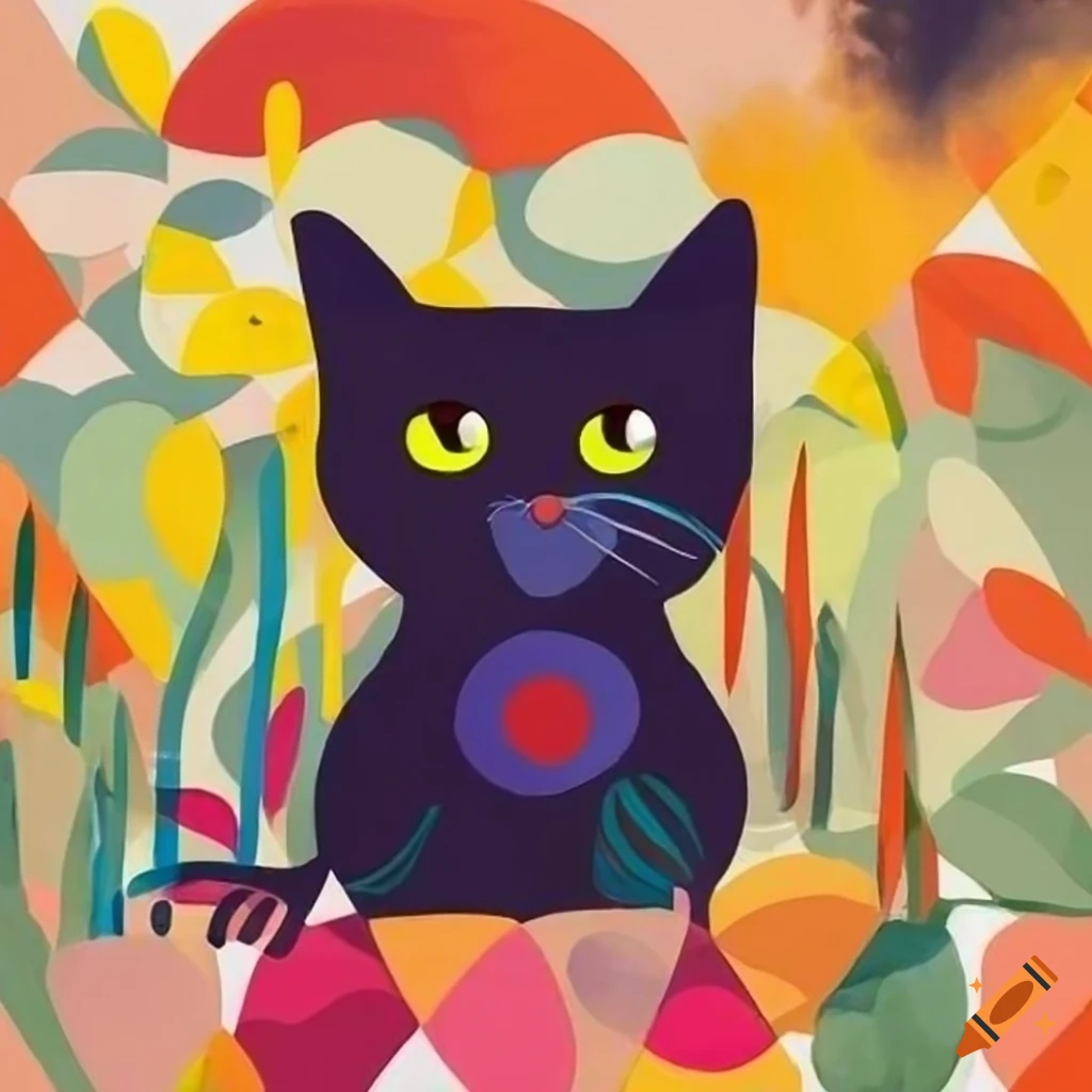 Vector Illustration Of A Cat Surrounded By Plants In A Cozy Room On Craiyon vector-illustration-of-a-cat-surrounded-by-plants-in-a-cozy-room-on-craiyon