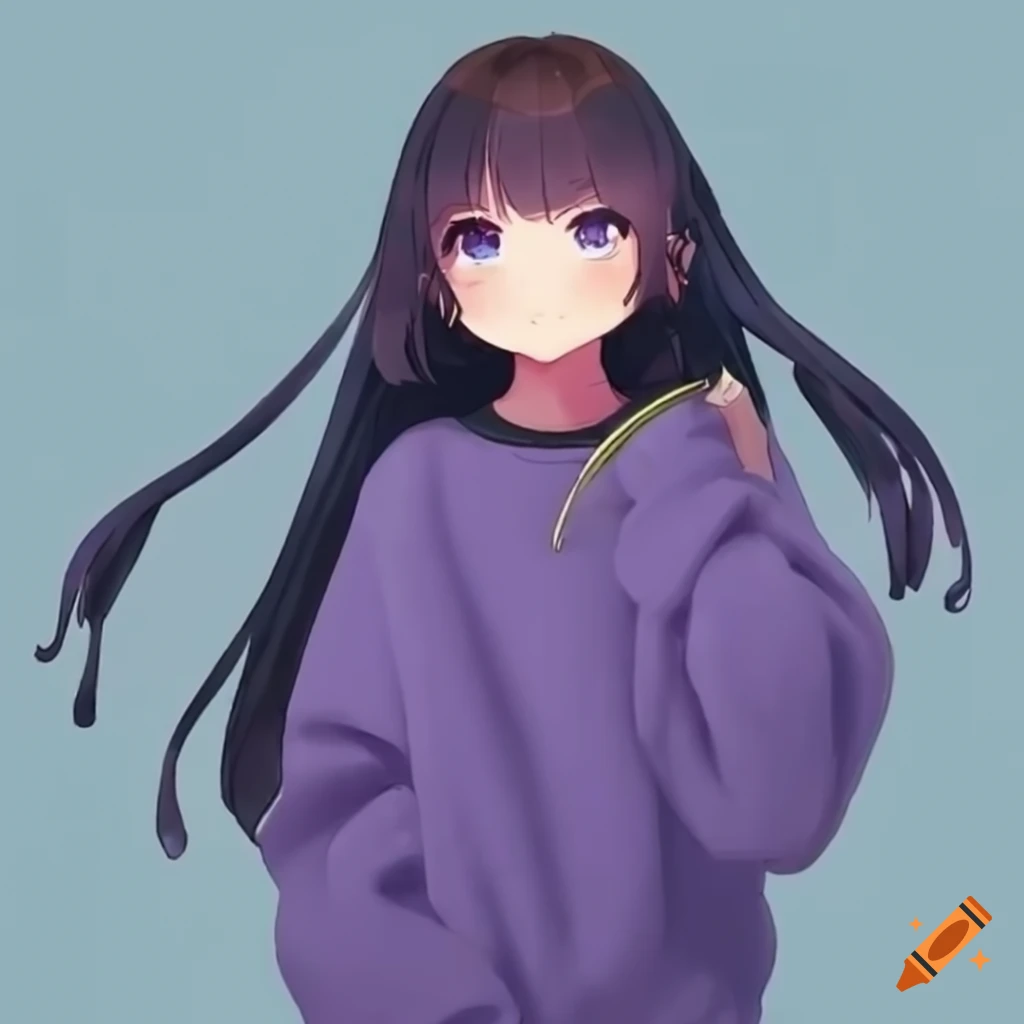 an anime character (teenage boy) wearing a sweater (...