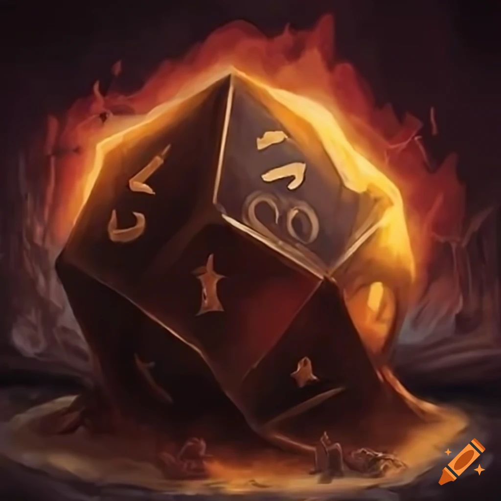 D&D d20 dice
