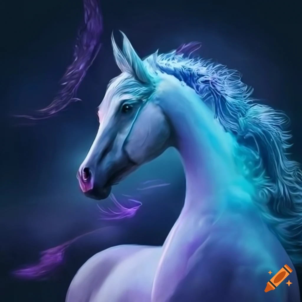 ethereal winged horse