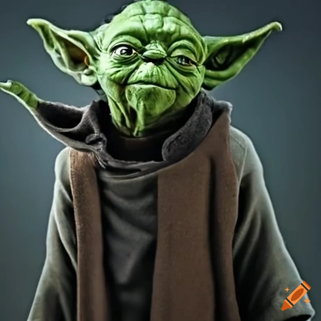 Image of yoda on Craiyon