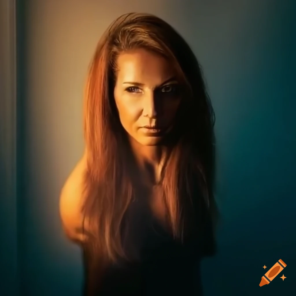 Portrait of darya folsom on craiyon