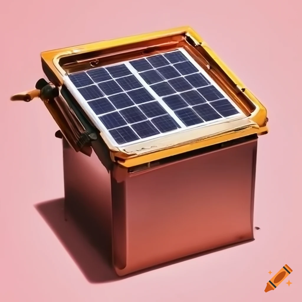 Smart tumbler with phone screen and solar panel on Craiyon