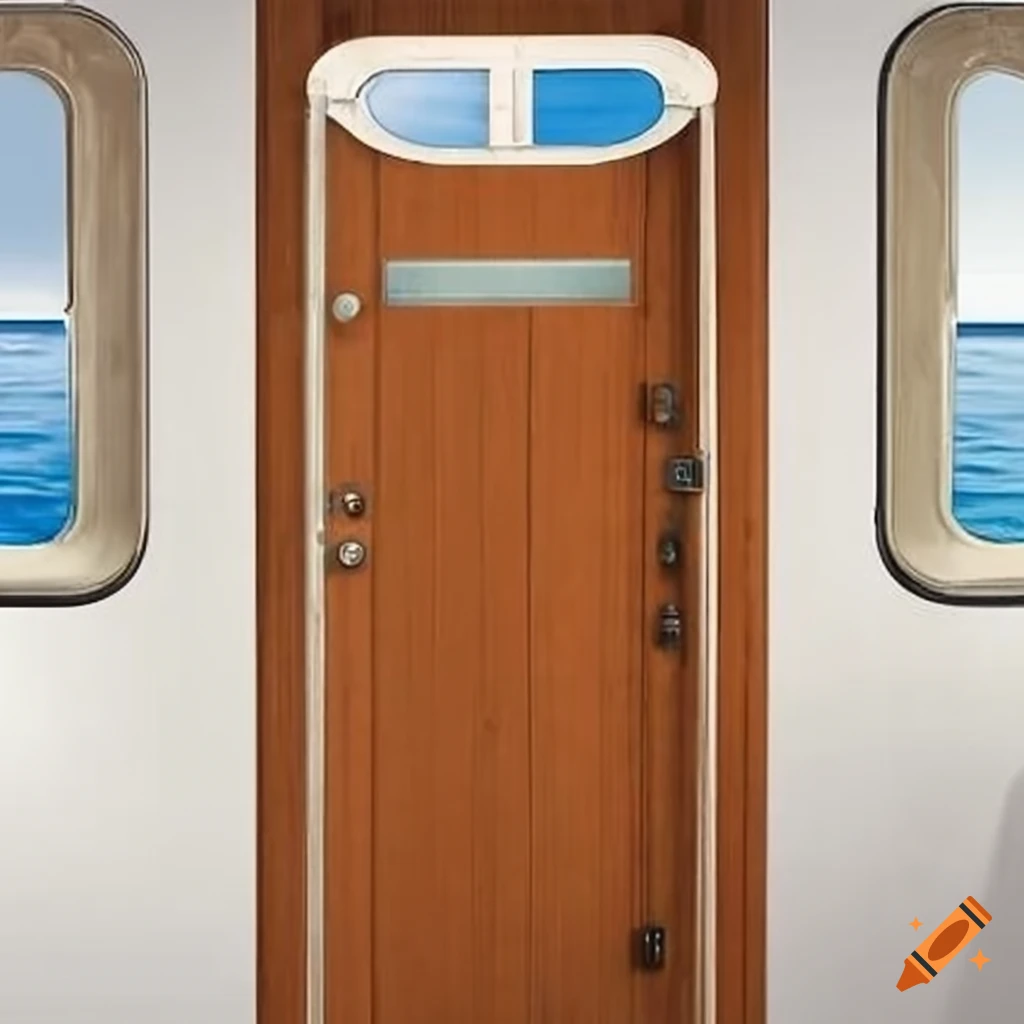 Ship cabin door