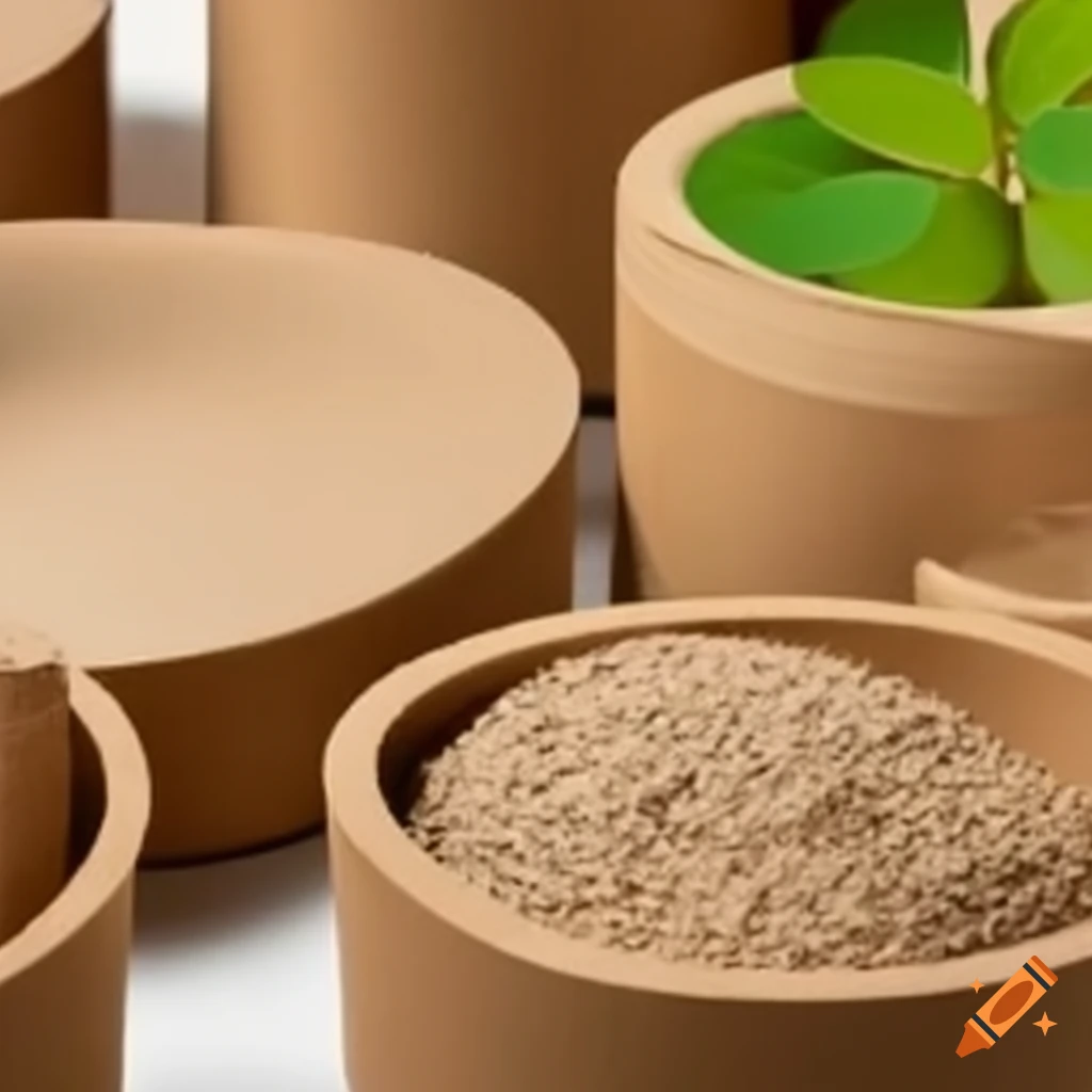 Biodegradable materials made from plants