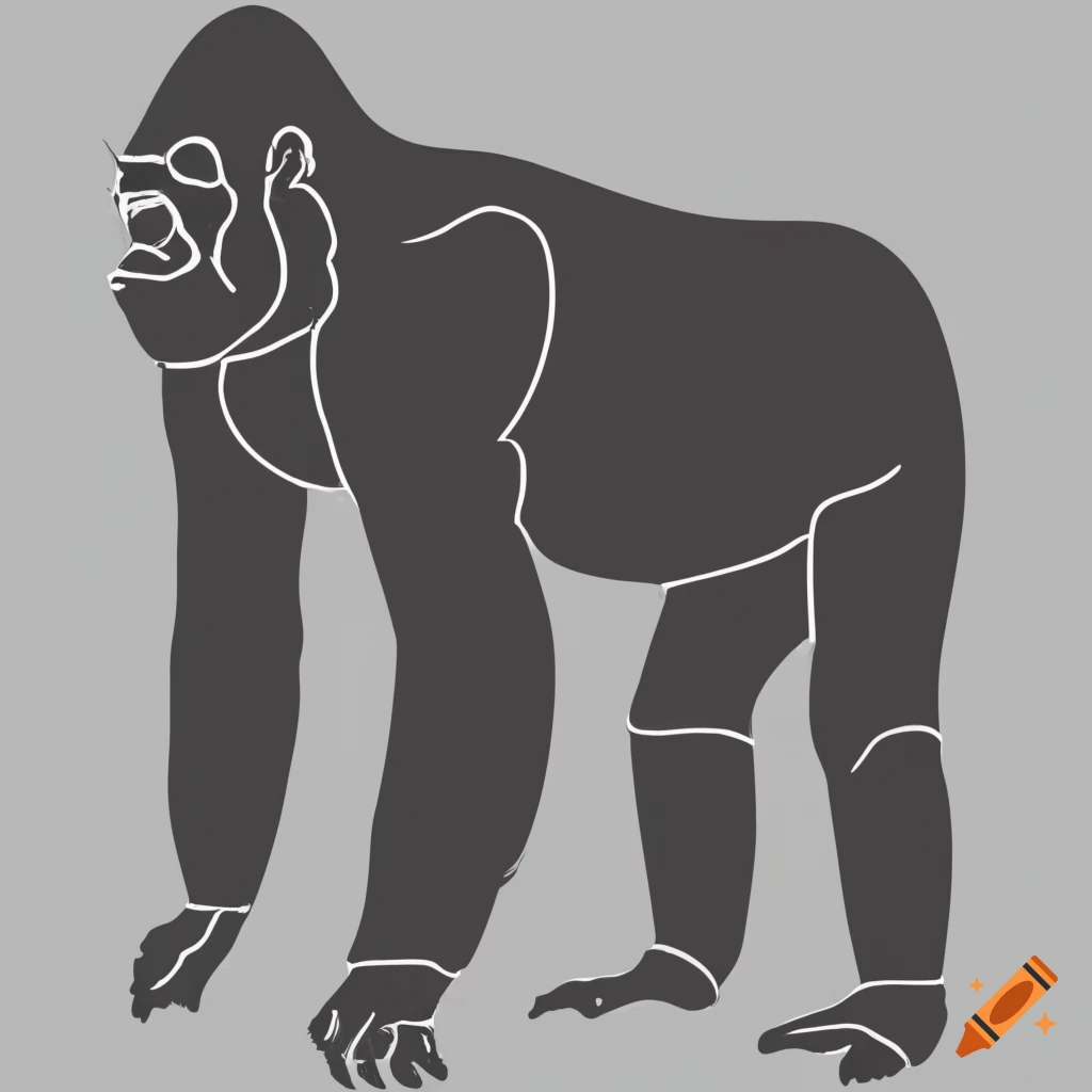 Amazon.com: Gorilla Family of 3, Gorilla Family Silhouette, Wooden Gorilla  Silhouette, Gorilla Family Art, Gorilla Wall Art, Wild Animal Art :  Handmade Products