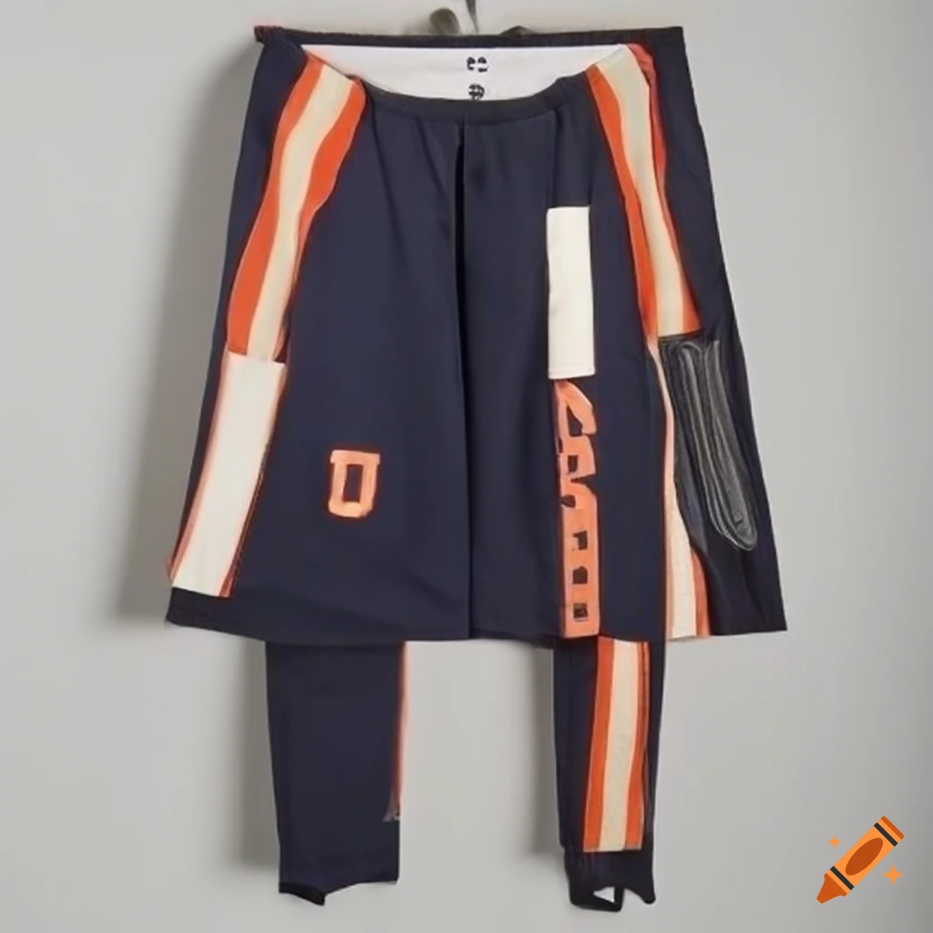 Raf Simons vintage hockey uniform and bell bottoms in HD