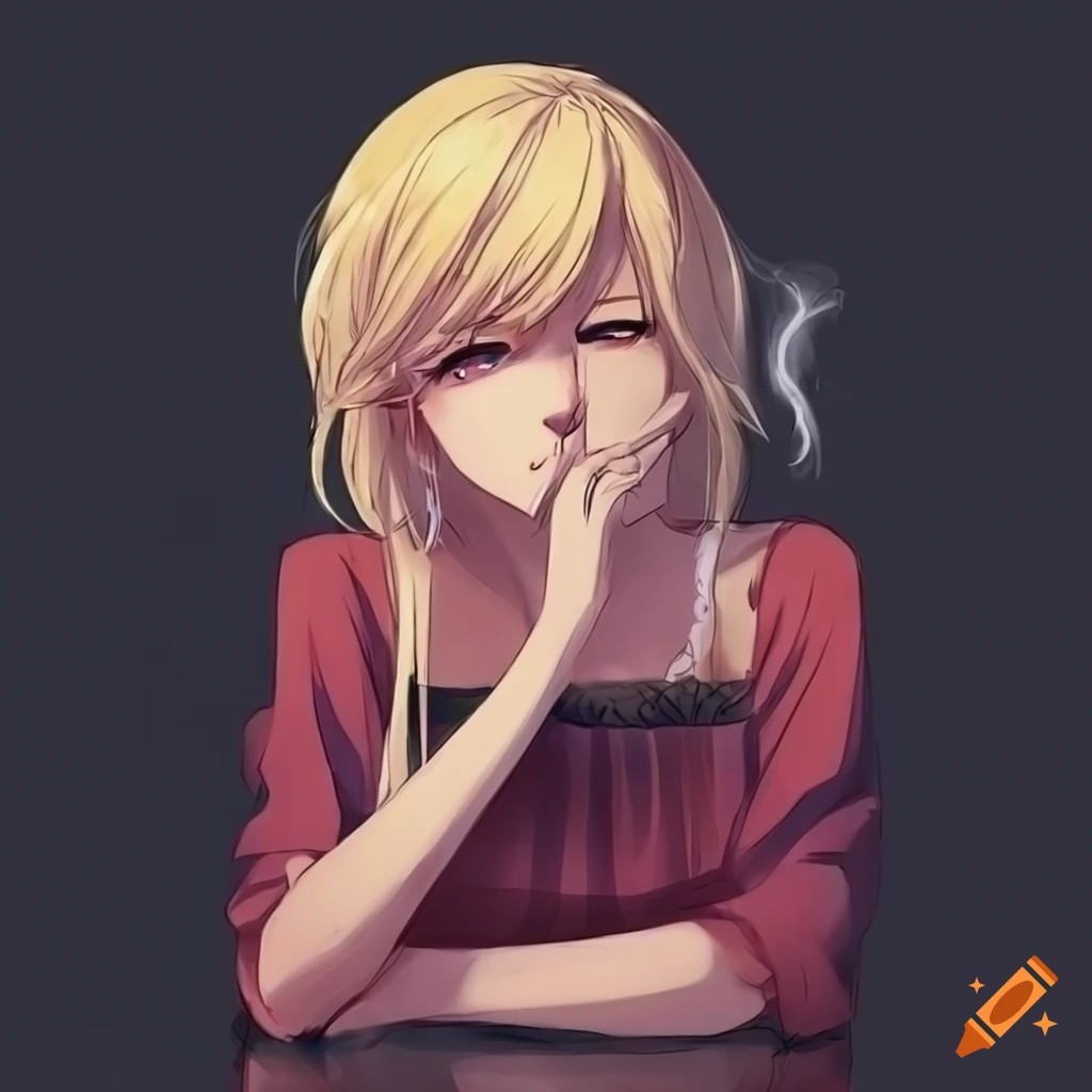 Anime - Smoking Cigarettes : r/StableDiffusion-demhanvico.com.vn