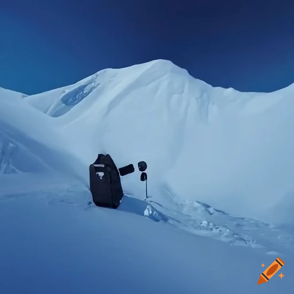 Avalanche airbag engineering on Craiyon